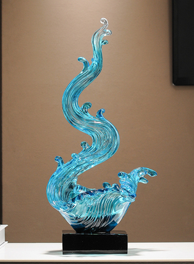 玄关风生水起钥匙收纳龙年摆件轻奢家居客厅高挡电视柜装饰办公室