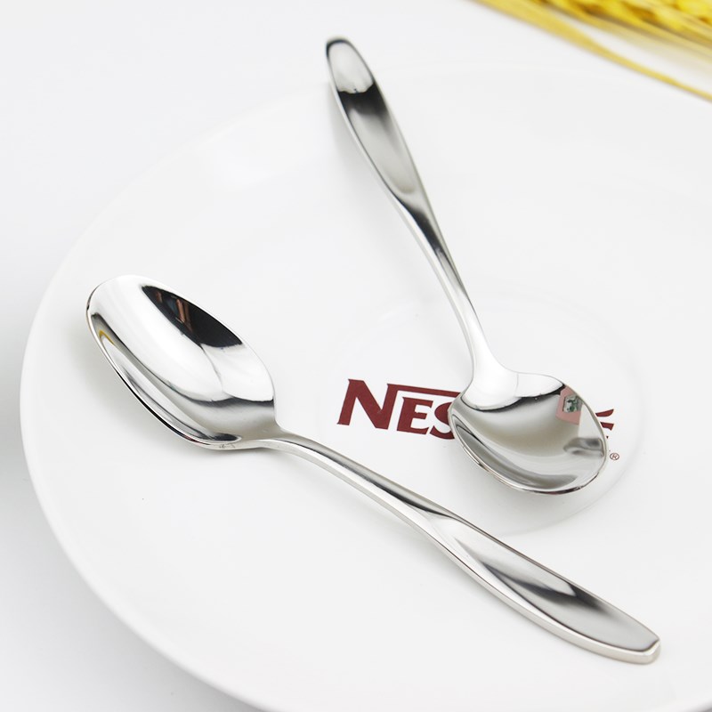 出口西餐具sola18/10不锈钢西餐勺小号摩卡咖啡勺搅拌勺子调料勺