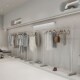 买手店服装 不锈钢货架子 中岛落地式 店展示挂衣架陈列装 饰道具女装
