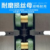 V型中心虎钳立卧两用夹持圆柱形工件平口钳Q6280 3寸4寸8寸 100