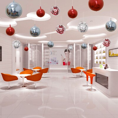 店庆开业活动装饰吊顶气球国庆中秋酒吧商场美发美容院周年庆布置