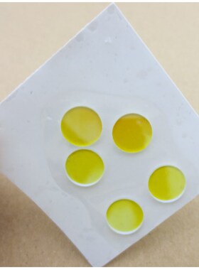 LP542-1100nm长波通滤光片高通滤波片黄色玻璃带通滤波器片T80%