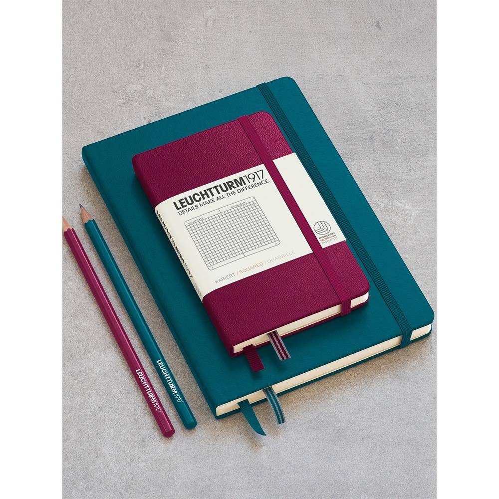 leuchtturm1917笔记本子文具A6口袋型迷你型硬封面手帐横