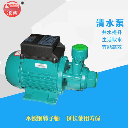 凌霄水泵1DB35/45/65-B经济型全铜高扬程清水泵农用灌溉抽水机