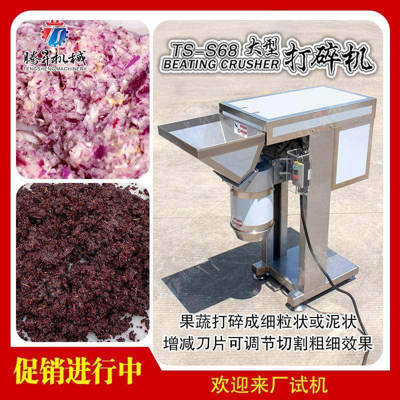 大型辣椒打碎机打蒜泥机立式商用快速打姜蓉蒜蓉机