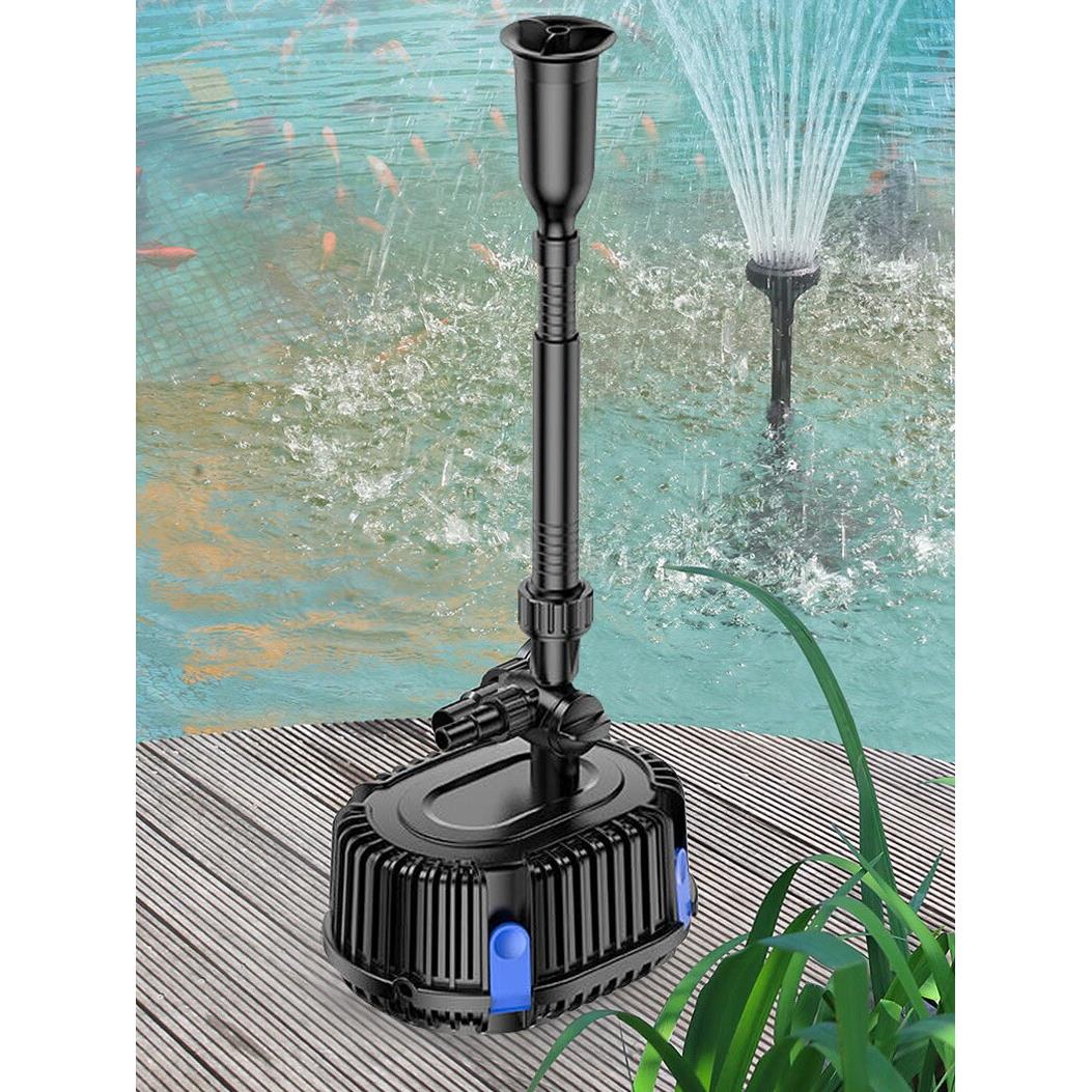 鱼塘喷泉泵潜水泵锦鲤池景观喷泉氧气泵小型家用景观循环泵