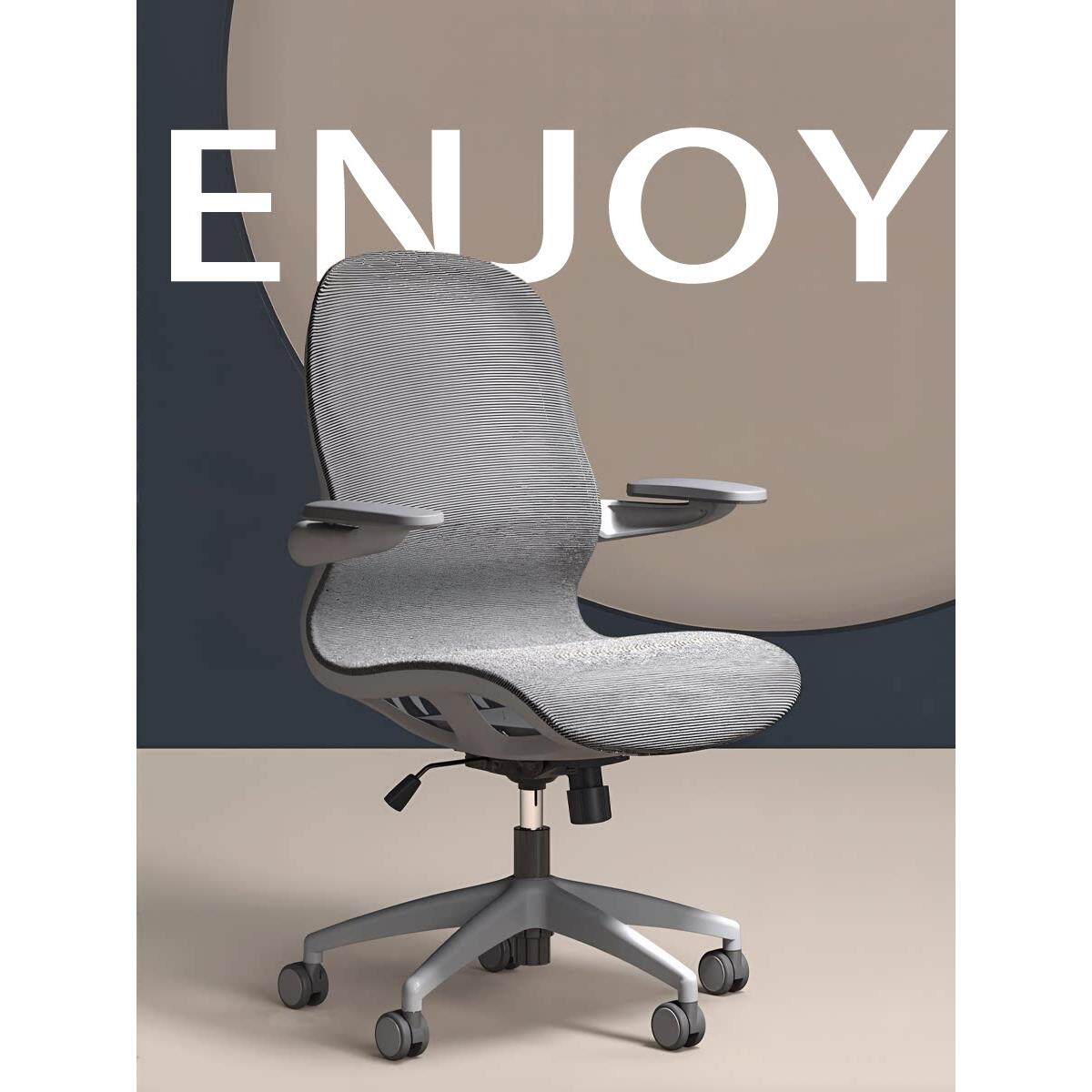 电脑椅舒适久坐办公椅靠背转椅工作人员人体工学椅牛马透气椅