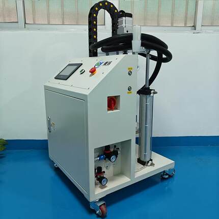 单组份灌胶机打胶机高粘度自动20公斤胶桶装压盘泵挤胶机5加仑