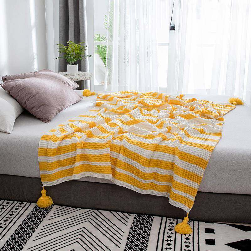 家用夏季客厅被子家纺午睡条纹盖毯四季通用休闲毛毯沙发毯子垫子,鲜花速递/花卉仿真/绿植园艺,割草机/草坪机,淘宝优惠券,粉丝福利购,淘宝优惠卷
