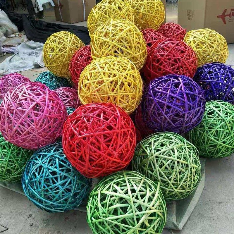 吊顶装饰柳球藤球挂饰摆件商场酒店幼儿园街道装饰橱窗设计大圆球,鲜花速递/花卉仿真/绿植园艺,仿真花,淘宝优惠券,粉丝福利购,淘宝优惠卷