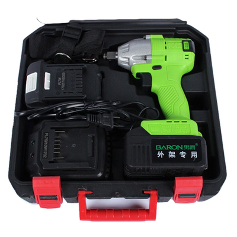 得领拓得大得大显男爵无刷充电电动扳手锂电扳手大电池架子工风炮
