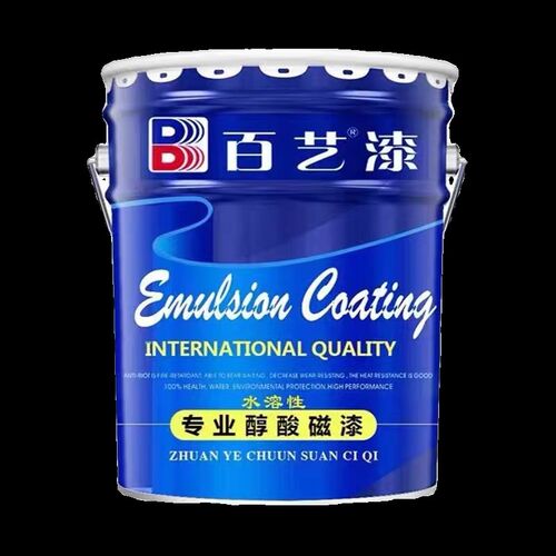 百艺醇酸磁漆钢结构设备栏杆金属防锈漆铁门木门翻新防腐高光油漆