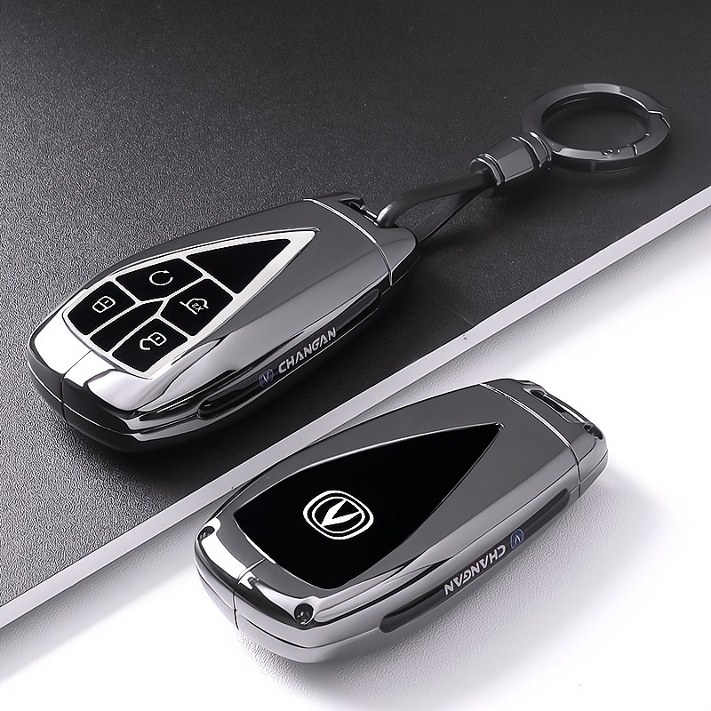 长安cs75plus二三代钥匙套cs55包cs35扣x5x7plus逸动univ壳unit车