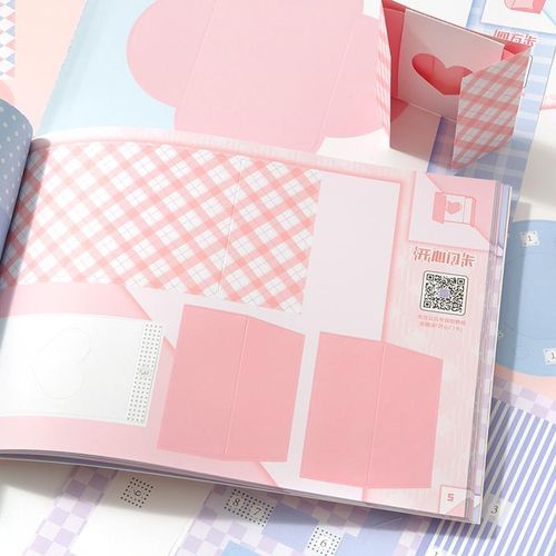 立体书小机关 半成品材料本手工创意diy情侣相册成长手册小卡装饰