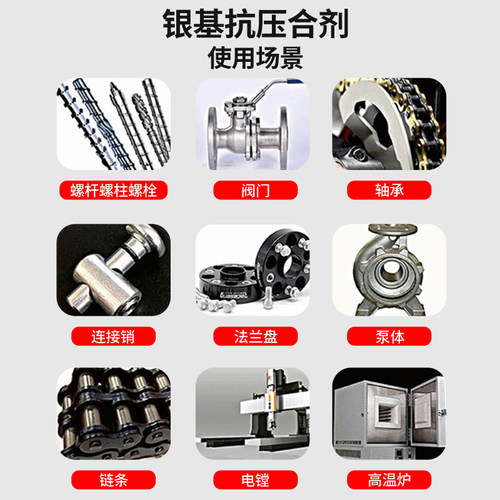 银基抗咬合剂76732/LB8150铜基耐高温螺栓抗咬合剂76764润滑剂771