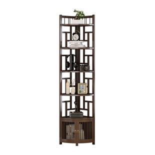 墙角柜角落转角置物架客厅收纳三角柜实木储物柜靠墙拐角多层边柜