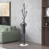 树杈轻奢衣架挂衣架落地卧室家用衣服挂架玄关立式 简易衣帽架铁艺