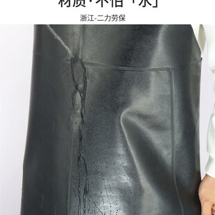 透气防水牛筋围裙加厚加长石材加工耐磨皮围腰餐厅防油水产工作服