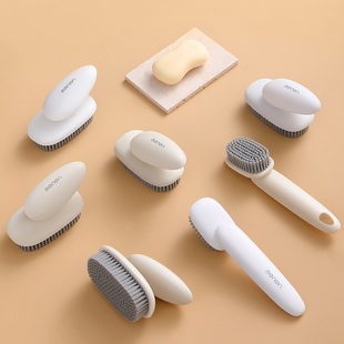 洗鞋 刷鞋 专用洗衣刷子多功能长柄浴室清洁板刷 刷软毛家用不伤鞋 鞋