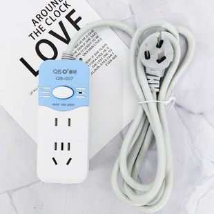 带线插座家用插线板延长线插排开关接线板多孔插板宿舍办公拖线板