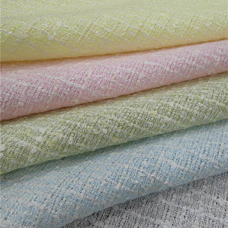 粉色现货一米起售 国外小香风面料 粉色粗花呢  春夏连衣裙布料,纺织面料/辅料/配套,面料/布类,淘宝优惠券,粉丝福利购,淘宝优惠卷