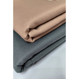 国外精纺羊毛绉纱面料现货 秋冬西装外套乱纹布料