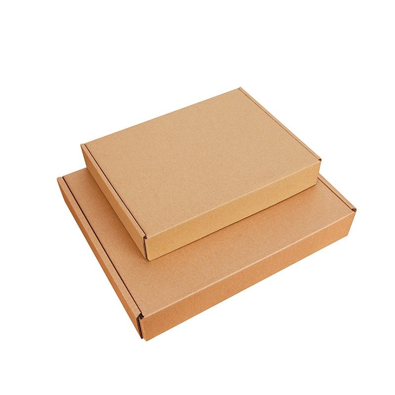 立减20元 飞机盒 快递包装盒淘宝打包牛皮纸盒纸箱子加硬定做