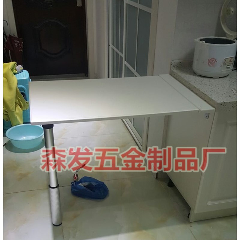 桌腿 桌脚 桌子脚 折叠脚 可折桌腿 房车吧台脚 伸缩脚 -70CM