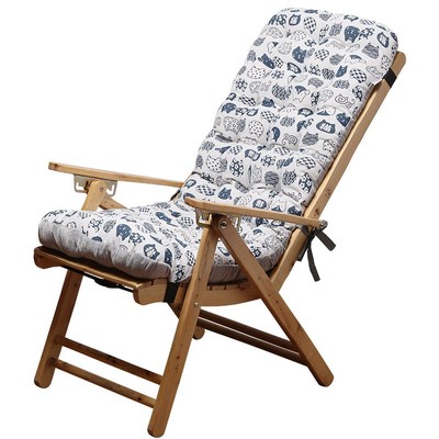 躺椅垫子秋冬季加厚木头沙发坐垫摇摇椅靠垫一体座椅软垫四季通用