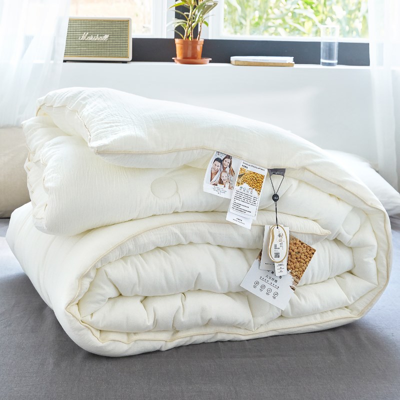 类母婴20%大豆纤维夏被全子加厚保暖抗菌春秋被冬被四季