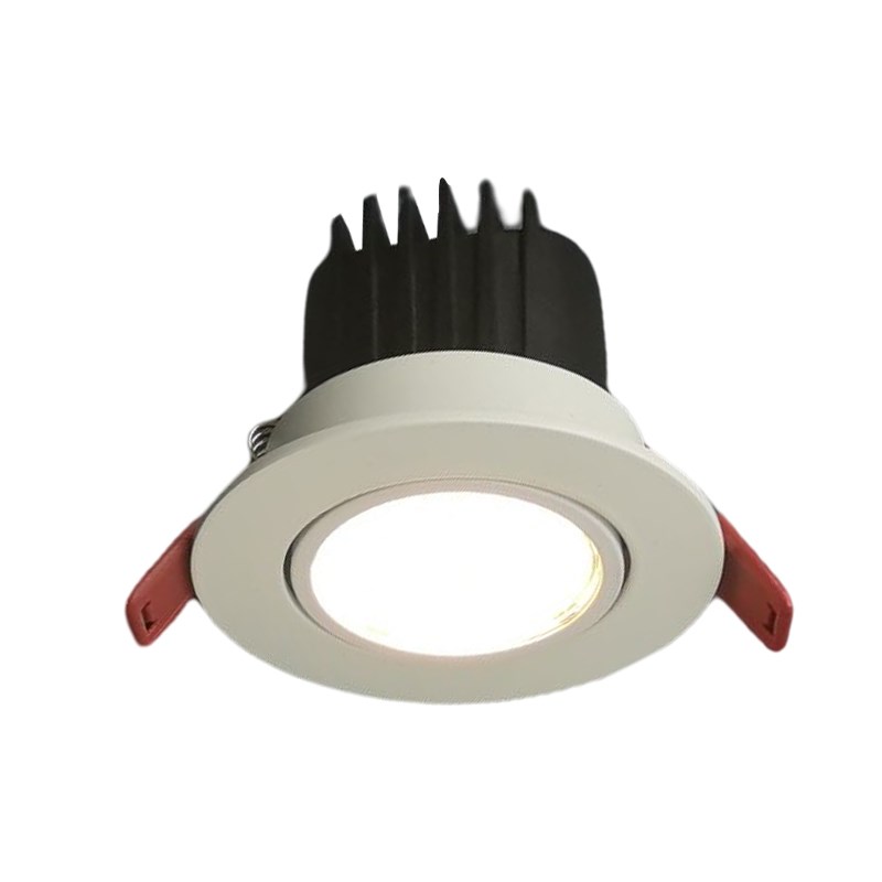 5开孔射灯led嵌入式 客厅吊顶天花牛眼灯.5公分孔灯防眩COB射灯