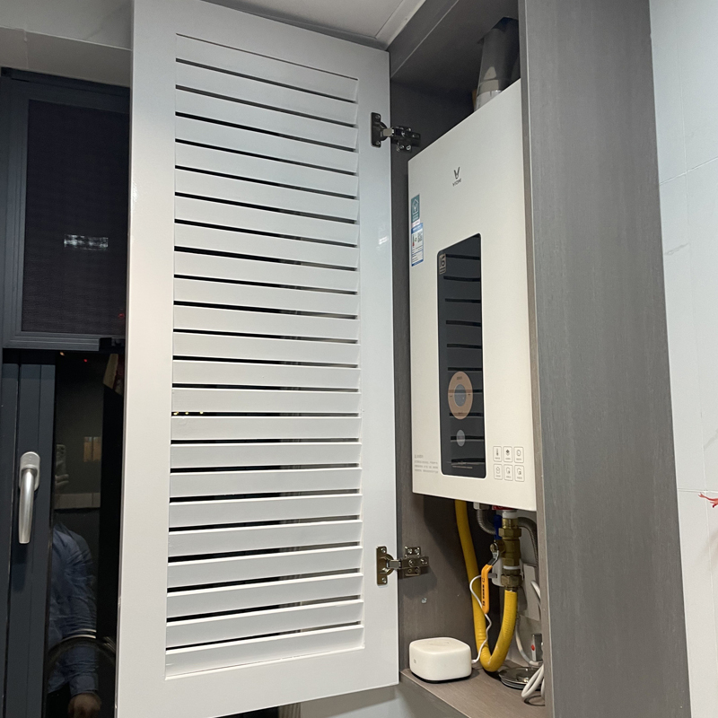 百叶门燃气表热水器透气百叶门实木通风鞋柜百叶窗验收