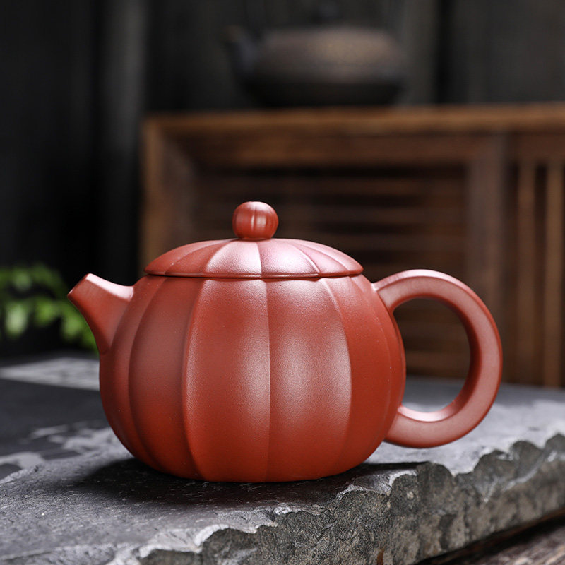 朱泥紫砂西施壶精品可养闭水小茶壶功夫茶具配件家用单个人泡茶器