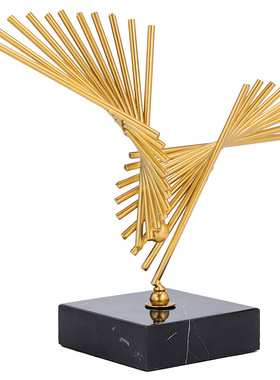 北欧轻奢抽象艺术品摆件家居客厅酒柜店玄关装饰工艺礼品公室桌面