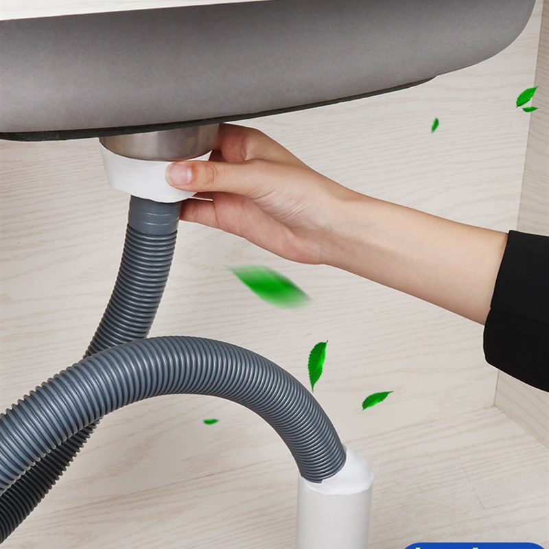 厨卫防水贴家用厨房卫生间下水道排水管口密封胶泥堵地漏口防返臭