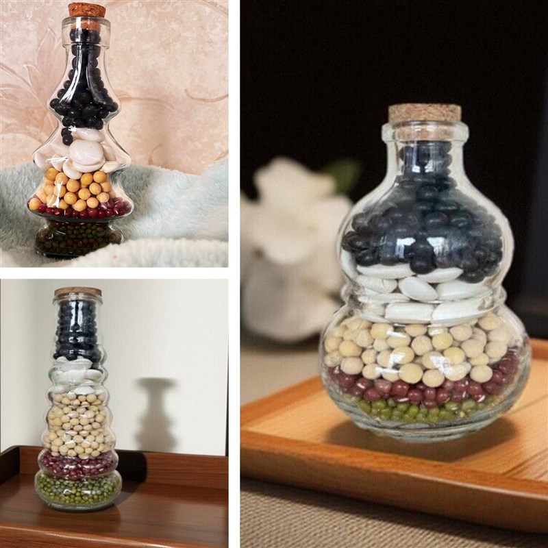 乔迁之喜五谷丰登搬新家新居装饰入宅仪式用品新房杂粮布置摆件