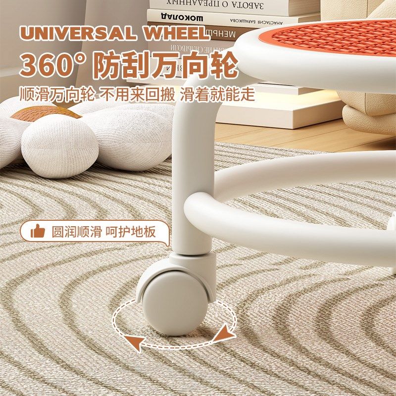 万向轮小凳子滑轮矮凳带轮子的儿童板凳家用椅子移动美缝轮滑圆凳,住宅家具,矮凳,淘宝优惠券,粉丝福利购,淘宝优惠卷