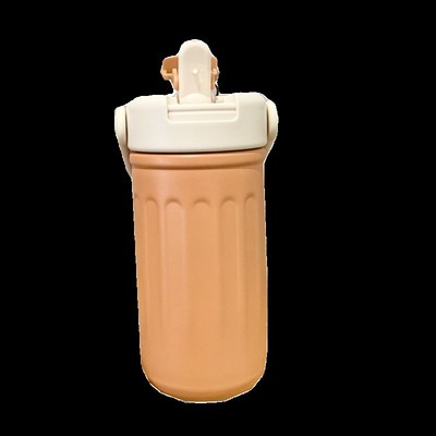 简约保温杯女生吸管杯大人高颜值办公室女士便携学生水杯新款2023