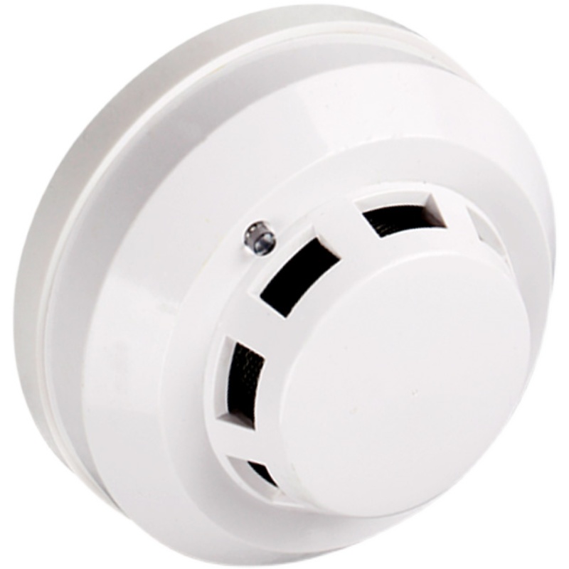 仓库光电烟雾探测器工厂声光烟感报警传感器高灵敏消防火灾感应器