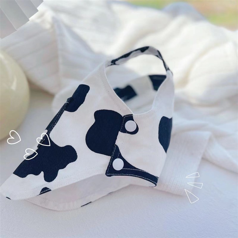 牛仔棉胸背送牵引绳子宠物泰迪比熊小型犬狗狗猫咪背心装外出衣服