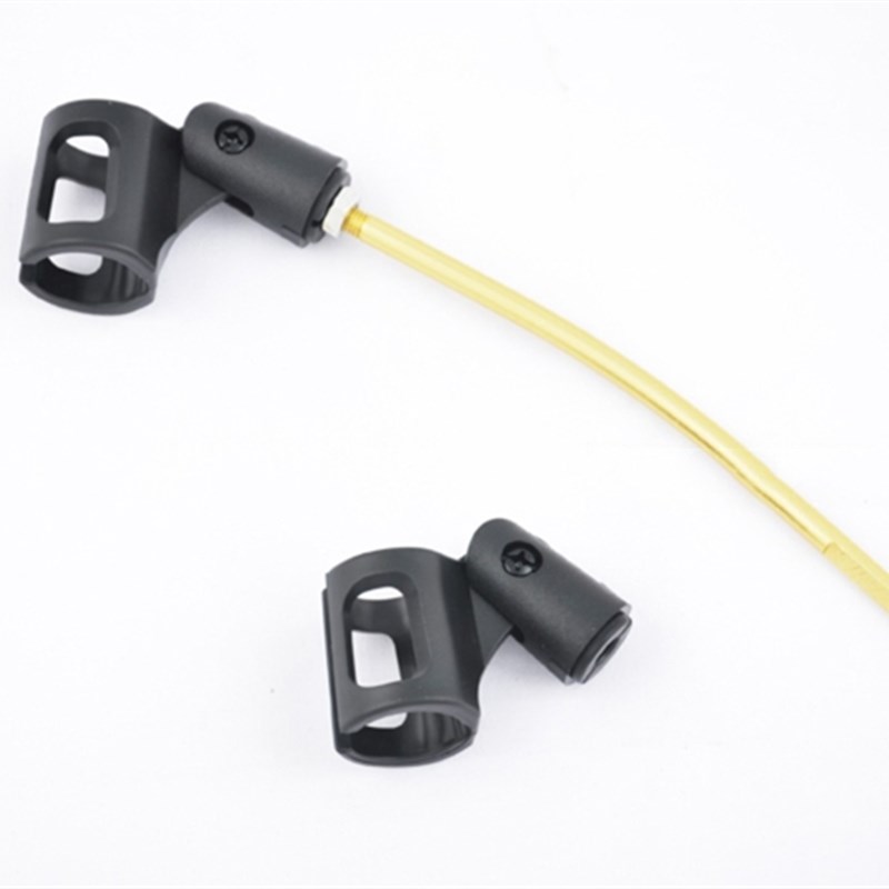 中音萨克斯 铝制话筒支架 金属话筒夹 无线麦夹 麦克架 包邮