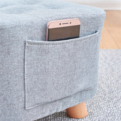 小凳子家用创意布艺小板凳时尚 客厅沙发凳矮凳成人板凳实木茶几凳