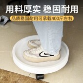 可移动花盆托盘带轮圆形万向轮垫底花盆底座滚轮接水托盘塑料加厚