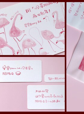 Starry Ink星墨冷萃墨水 胭脂虫纯天然彩墨胭脂虫提取钢笔用