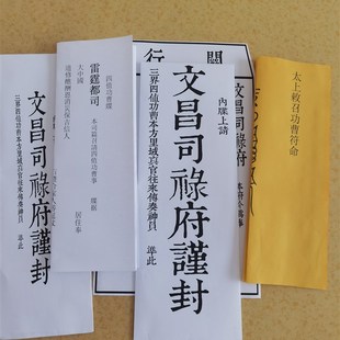 宝籙皮子 整套装 皮子 单套装 三个为一套 白表 文昌