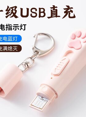逗猫咪玩具USB充电多功能逗猫棒