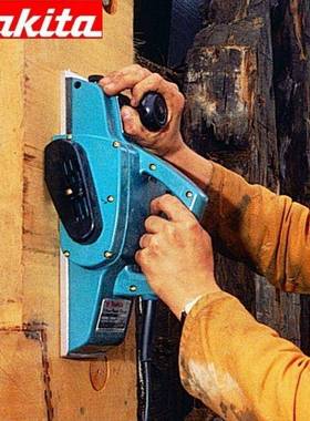 Makita牧田1911B电刨插电式电刨手提刨木工刨压刨机840W110mm