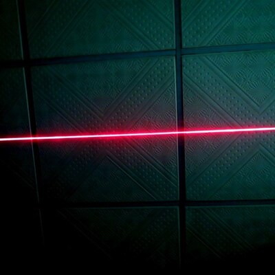 纤绿12V 660nm 200mW一字线防水红色激光模组 车载红光激光器