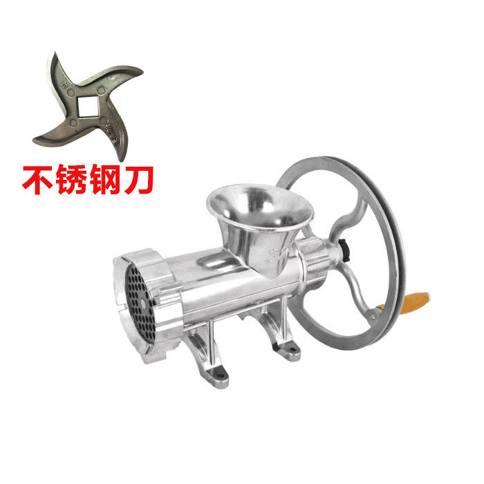 32型绞肉机商用家用糍粑绞辣椒鸡架粑粑机罐肠机灌香肠腊肠机