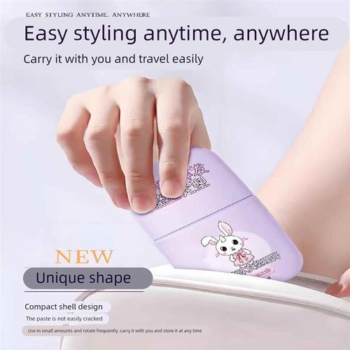 果奇碎理膏然型塑炸防毛定发海碎刘发整理自专头膏发毛整型躁用